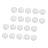 GREENADSCAPE 100St -Aufkleber nipple pads breast pads Brustpads breast care nipply Gel Milch waschbare Stilleinlagen Anti-Galaktorrhoe-Pads bequemes Brustkissen Zellstoff Weiß