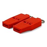 ACME Tornado Slimline No. 636 | Signalpfeifen - Extrem Laute Schrillpfeifen, Solas & Mountain Rescue Approved (2 Stück)