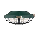 Olight Haloop IPX5 Wasserdicht metallisch Sonnenschirmbeleuchtung Licht, Bis zu 600 Lumen Wiederaufladbare Außenleuchte, Atmosphäre Vordach Mastleuchte für Garten Außenleuchten BBQ Party,Outdoor.