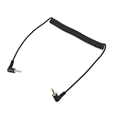 CONGARTENO Aux Kabel Männlich zu Männlich Gerader Winkel Professionelles Audio verlängerungskabel Geräuschreduzierend Kompatibel mit Handy Tablet Laptop Auto Schwarz