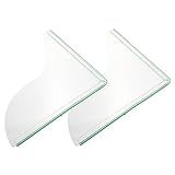SWOOMEY 1Paar Transparente Wasserblocker Badewannen Spritzschutz aus Spritzschutz für Einfache Montage Effektiver Schutz gegen Spritzwasser