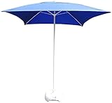 ZANWE Sonnenschirm, Gartenschirm, quadratisch, für Terrasse, Gartentisch, ideal für den Außenbereich, Strand, kommerzielle Veranstaltungen, Märkte, Swimmingpools, 200 cm