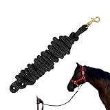 führstrick,Langes zubehör,Trainingsseil mit weichem Griff | für den täglichen Einsatz im Stall-, Farm-, Weide-, Reitschul-, Pflege-, Geländeritt-, Reiter-