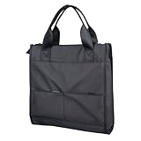 Zerodeko Business Handtasche Herren Aktentasche mit Großem Fassungsvermögen aus Robustem Material Crossbody Tasche für Arbeit und Reisen