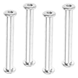 INOOMP 4 Stück Schrauben für Sonnenschirmlochring Langlebige Metallschrauben für Regenschirm Basis Einfache Vielseitig Nutzbar Stabiler und Sicherer Halt bei Jedem Wetter