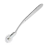 Moochoo Medizinische Diagnose Reflex Hammer Edelstahl Pin Rad Getriebe Roller Wartenberg Wheel Pinwheel