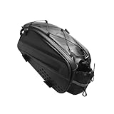 Mirweon Wasserdichte Fahrradtasche für Fahrräder, Sattel, Gepäckträger, Gepäck, Gepäck, Fahrradträger, Rücksitzaufbewahrung für den Rücksitz