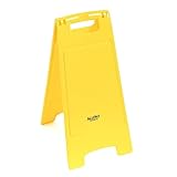 Allpax STOPPO Warnaufsteller Neutral aus Polypropylen - klappbar - 30 x 62 cm - Aufsteller, Hinweisschild, Warnschild, Gefahrhinweis
