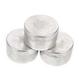 GRADENEVE 3 Stück Aluminium Labor waagschale Probenbehälter Praktischer Waagehalter für Labor Langlebig und Zuverlässig Vielseitig für Forschung und Unterricht Geeignet