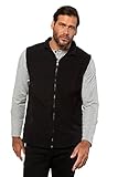 JP 1880 Herren Fleeceweste, Schwarz, 6XL EU