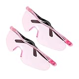 Abaodam 2Stücke Augenschutzbrille Unisex Schutzbrille für Lernen Klarer Bequemes Design für Outdoor Aktivitäten Effektiver Augenschutz
