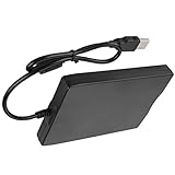 Diskettenlaufwerk 3,5 Diskettenlaufwerk USB Extern für Mac Schwarz 1,44 MB Neutrales USB-externes Tragbares Diskettenlaufwerk Diskette Fdd für den Allgemeinen Gebrauch Schwarz