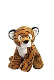 Nitro HEITMANN DECO - PET Plüschtier Tiger - 25cm - Nachhaltig - aus 100% Recyclingmaterial