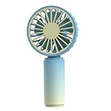 Tragbarer Ventilator für Reisen, Ventilator | Handventilator, wiederaufladbar, bunt, wiederaufladbar, Ventilator,Elektrischer Handventilator mit kreativem Design für den Innen- und Außenbereich