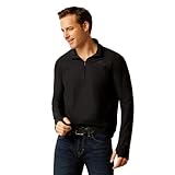 ARIAT 2025 Herren Lowell 3 0 1/4 Zip Baselayer 10052129 - Black