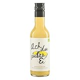 Ach du gutes Ei | Humbel Schweizer Bio Eierlikör Mild Schweiz BIO inkl. FeinWert E-Book (1 x 0.35l)