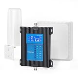 ORBOCOM GSM Repeater für Zuhause Handy Signalverstärker Verstärkt 5G 4G LTE Bändern 1, 3, 7, 8, 20 und 28 für alle Deutschen Netzbetreiber Mobilfunk Signalverstärker Unterstützt O2, T-Mobil