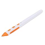 Asixxsix Optische Optische Taschenstiftmaus, 800/1200/1600 DPI Einstellbare Stiftmaus mit PPT Flip Pen -Funktionen, Ergonomische Maus für PC -Laptop Notebook Computer (White)