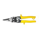 Wiss M3R 248mm MetalMaster Blechschere mit Hebelübersetzung, Links, gelb