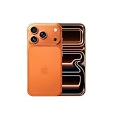Apple iPhone 17 Pro 512 GB: 6,3' Display mit Promotion bis zu 120 Hz, A19 Pro Chip, bahnbrechende Batterielaufzeit, Pro Fusion Kamera-System mit Center Stage Frontkamera; Cosmic Orange