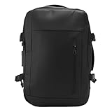 Vakuum -Rucksackreisen, Erweiterbarer Rucksack mit Pumpen Anti -Diebstahl -Laptop -Rucksack Trockener und Nasse Trennung für Männer Männer Spritzsicher