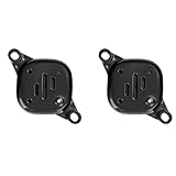 PAMENET 2X Radfahren Hard Protective Case Fahrradhalterung Schutzhülle für SmartTag+ Plus Wasserflaschenhalter