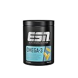 ESN Omega-3, 300 Kapseln, hochdosiertes EPA & DHA, 1200 mg EPA & 900 mg DHA pro Portion - made in Germany