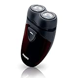 Philips PQ206/18 Elektrischer Reiserasierer für Herren, kabellos, batteriebetrieben, bequem zu tragen