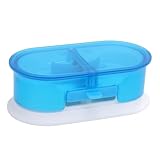 Medikamentenorganisator Splitter, Tragbarer Medikamentenorganisator für Vitamine, Tabletten, Pillen mit Kompakter Größe, Mehrere Kompartimente, ABS -Material, Effizient und