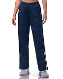 33,000ft Regenhose Damen Wasserdicht Atmungsaktiv Gefüttert Wanderhose Fahrrad Überziehhose Leichte Winddicht Outdoorhose Navy Blau XL/31L