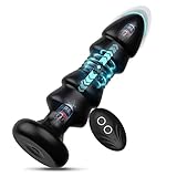 Analvibratoren für Männer Prostata Stimulation Mann mit 5 Starke Stoßfunktion 5 Vibrationen Analplug Sexspielzeug mit Fernbedienung Anal Dildo Anal Vibrator Buttplug Sex Toys für Paare