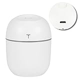 KIMISS Vielseitiger Mini-USB-Luftbefeuchter für Zuhause, Büro, Wohnheim, Auto, Weiß – Tragbarer Mini-Luftbefeuchter mit Automatischer Abschaltung – Zuhause und Küche/Heizung, Kühlung und
