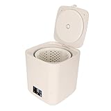 Tragbare Waschmaschine, 7L große Kapazität vollautomatische Mini-Waschmaschine mit Wäscheschleuder, LCD-Touchscreen kleine Waschmaschine für kleine Unterwäsche, (Beige)