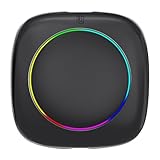 Feriany Drahtloser Carplay-Android-Adapter, 4-In-1, 6G+64G, Autoadapter, Kabelloser Adapter, Konvertierung Von Kabelgebunden in eine Kabellose Carplay-Box