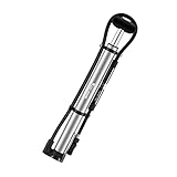 chuty Tragbare Mini-Fahrradpumpe | Hochdruck 140 PSI Fahrradreifenpumpe mit eingebautem Manometer | Fahrrad-Reifenpumpe aus Aluminiumlegierung für Rennrad-Mountainbike-Bälle