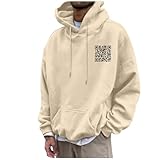 Lustiger Fu Qr Code Hoodie, Unisex Hoodies für Erwachsene, Fuck You Qr Code Sweatshirt, Rick Roll Scan Code Witz Winter Kapuzenjacke Hip Hop Outdoor Kapuzenpullover Weich Bequem Langarm Pullover