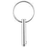 Qaonsciug Schnellfreisetzungsnadel Schnellfreisetzungsnadel 316 Edelstahl Bimini Top Pin Marine Mit Pull Rings Bootsteile Hardware