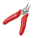 Präzisions-Drahtschneider und Bündigschneider Set, Seitenschere und Seitenschneider für DIY-Schmuck, Modellbau und elektrische Projekte, Heavy Duty CRV Stahl mit PVC Griffen