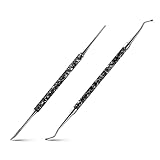 FERYES Professionelle Nagelpflege Eingewachsene Fußnägel Datei & Lifter Kit，Eckenheber fußpflege Werkzeuge für Eingewachsene zehennägel Behandlung - chirurgischer Edelstahl