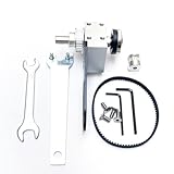 Bikevista Mini-Tischkreissägenspindel, DIY-Holzbearbeitungs-Schneidspindel-Lagersitz für Tischkreissäge, Heimsägen-Lagerblock A