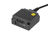 HDWR HD-S30, kabelgebundener stationärer 1D-Barcode-Scanner, Laser, kompaktes Design, Metallgehäuse, resistent gegen Stürze bis zu 1,2 m, USB und virtuelles COM, ideal für Geschäfte und Boutiquen