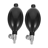 HOLIDYOYO 2 Stück Latex inflationsbirnen Blutdruckmessgerät Langlebige Latexballons mit Aluminiumventil Präzise und Stabile Manschetten zubehör für Einfache Handhabung im Klinik