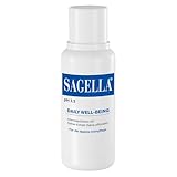 SAGELLA pH 3,5 – DAILY WELL-BEING: Intimwaschlotion mit Milchsäure und Salbei-Extrakt für die tägliche Intimpflege, 250 ml