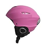 Skihelm Integral Geformter Skihelm for Erwachsene Kinder Schneehelm Sicherheit Skateboard Ski Snowboardhelm Fahrradhelme Vielseitig Einsetzbar(Color 05,S)