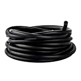 3m Hitzebeständiger Schlauch Unterdruckschlauch schwarz,Vakuum Silikonschlauch Auto,für Auto Motor Verwendung und Fahrzeugkühler Alle Luft, Pumpen,Turbinen, Einlass,Auslassarmaturen-ID 4mm, OD 8mm