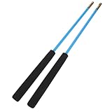 JOINPAYA 2 Stück Rutsch Diabolo Sticks Ergonomische Jonglierstäbe für Senioren Langlebig und Robust für Fitness und Spiel