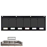 Wall Pocket Chart with Label - Klassenzimmer Pocket Chart, Hängender Datei-Organizer für die Wand, Klassenzimmer-Organisation und Lagerung, Hänge für Zuhause, Schule zum Sparen von Papieren