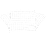 LIOOBO Fußball Fußballtornetz Durable Polypropylen Fußballnetz Sport Match Training Tools 180x120x0.5cm (Weiß)