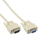 InLine 17737 VGA Verlängerung, 15pol HD Stecker / Buchse, 1m