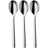 Silit Trend Menülöffel Set 21,2 cm, 3-teilig, polierter Edelstahl, rostfrei, Esslöffel, Suppenlöffel, kratzbeständig, spülmaschinenfest, langlebig